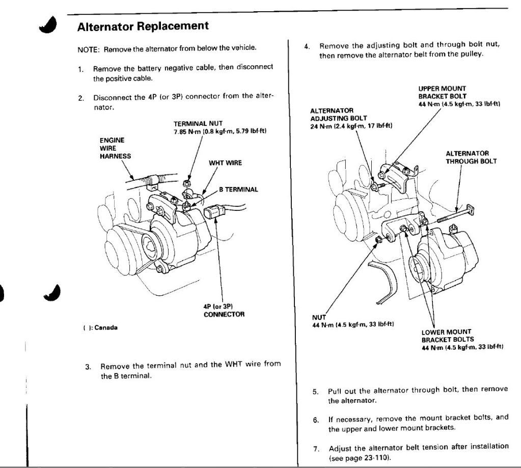 **FAQ** How to change your 96-00 D series alternator - Honda-Tech